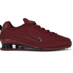 NIKE Shox Z Sneaker, maroon, size 42, new without box
